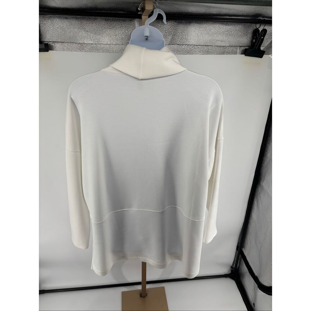 Spanx Air Essentials Turtleneck Tunic 3X White Oversized Pullover Soft Luxe - Picture 10 of 12